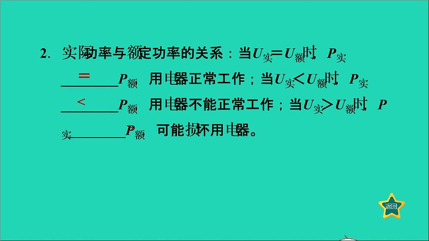 2022九年級物理上冊第6章電功率6.4燈泡的電功率習(xí)題課件新版教科版第4頁