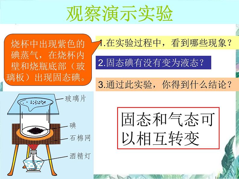北师大版 八年级上册 升华和凝华 课件03