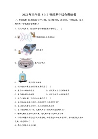 河南省新郑市2022年八年级（上）物理期中综合训练卷(word版，含答案)