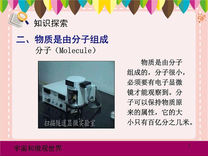物理八年级上宇宙和微观世界综合教学教学课件第5页