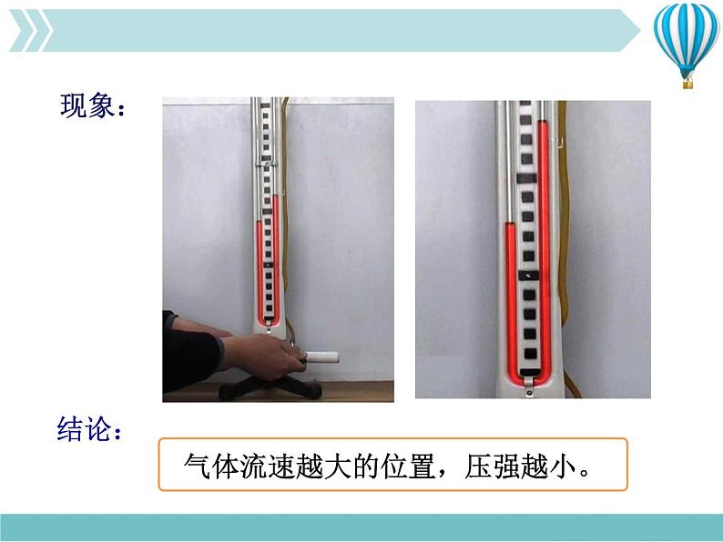 9.4 流体压强与流速的关系精品教学课件第5页