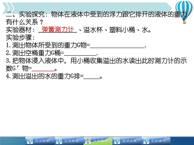 10.2.1阿基米德原理精品教学课件第6页