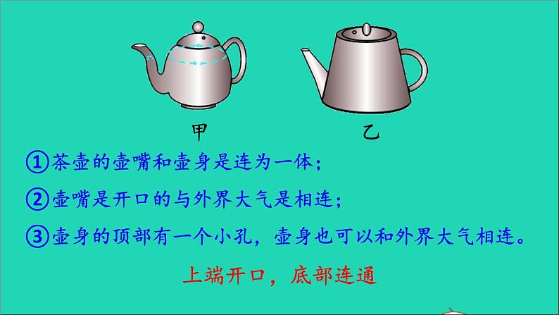 物理北师大版八年级下册同步教学课件第8章 压强与浮力 第3节 连通器第4页