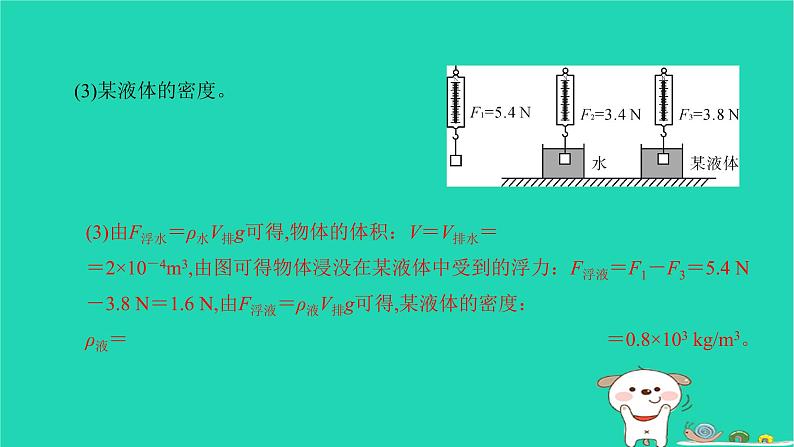 2022八年级物理下册第十章浮力方法专题6浮力与压强密度的综合计算习题课件新版新人教版第3页