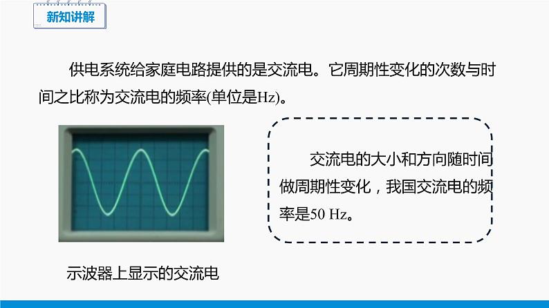 18.1 电能的产生 同步课件 初中物理沪科版九年级全一册06