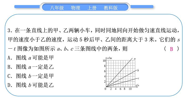 教科版九年级物理上第七章期末复习专题 专题二 坐标图像题 习题课件第4页