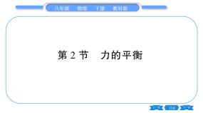 物理八年级下册2 力的平衡习题ppt课件