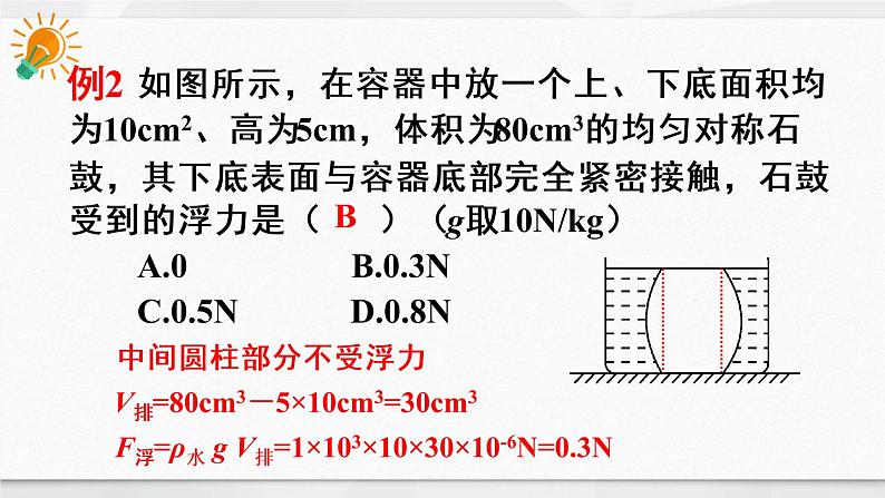 人教版物理八年级下册 第十章 浮力 本章知识复习与归纳 PPT课件07