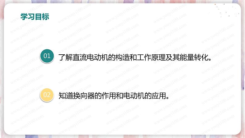 北师大版物理9年级 14.6直流电动机 PPT课件+教案03