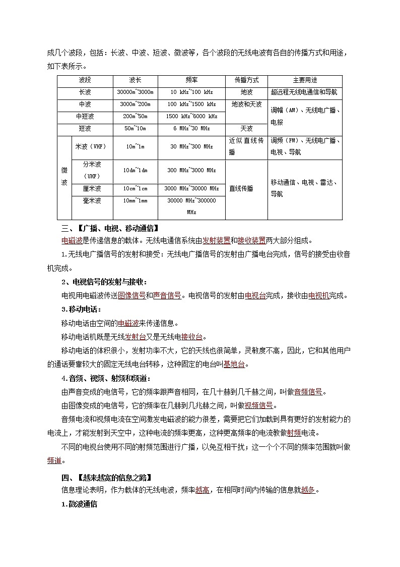 第二十一单元 信息的传递(教师版)第2页
