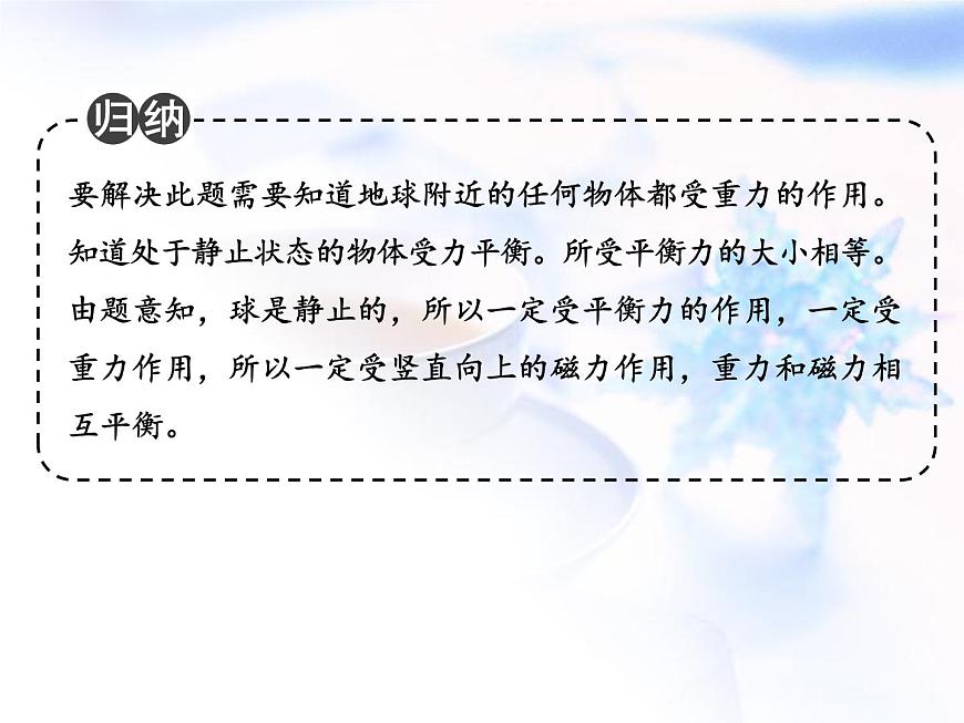 中考物理復(fù)習(xí)微專題4力的平衡與分析精講課件第6頁