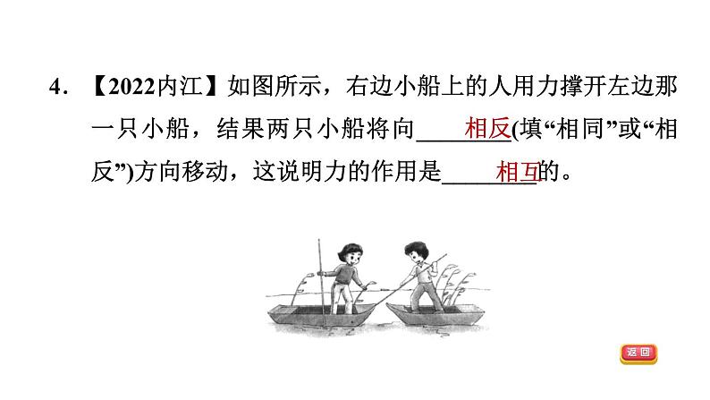 中考物理复习第7课时熟悉而陌生的力课后练课件第6页
