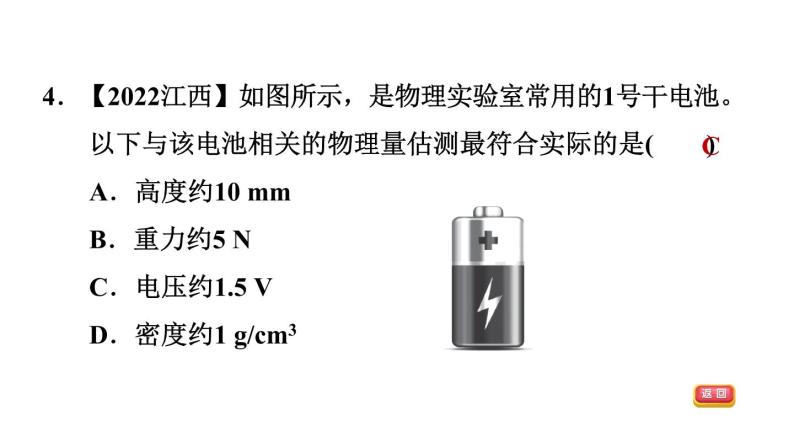 中考物理复习专题一物理学史估测题课后练课件06