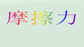 初中物理苏科版八年级下册摩擦力课文内容ppt课件