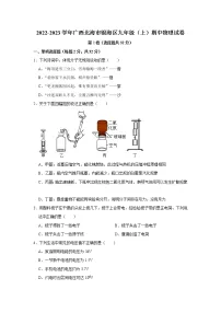 广西北海市银海区2022-2023学年九年级上学期期中物理试卷 (含答案)