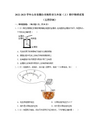 山东省烟台市海阳市2022-2023学年九年级上学期期中物理试卷（五四学制）(含答案)