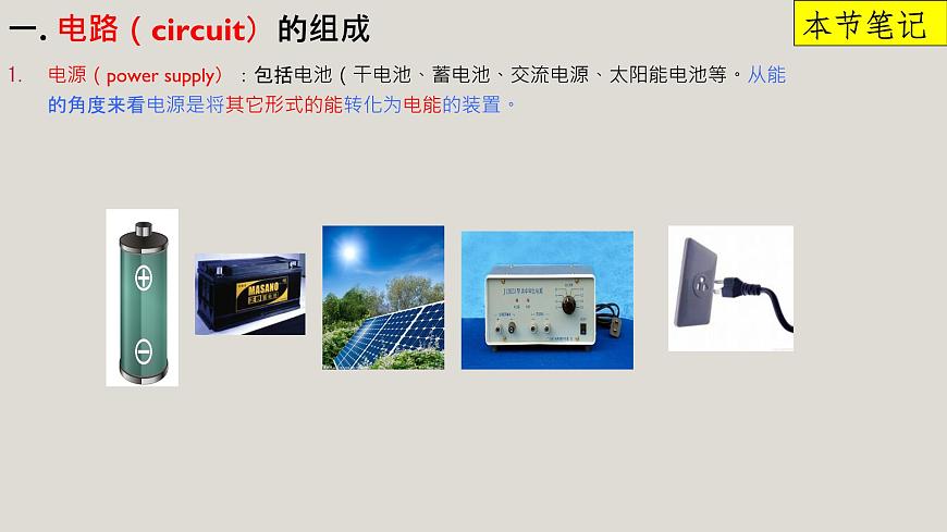 京改版九年級物理全一冊9.2認(rèn)識電路教學(xué)課件第4頁