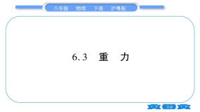 粤沪版八年级下册3 重力习题ppt课件