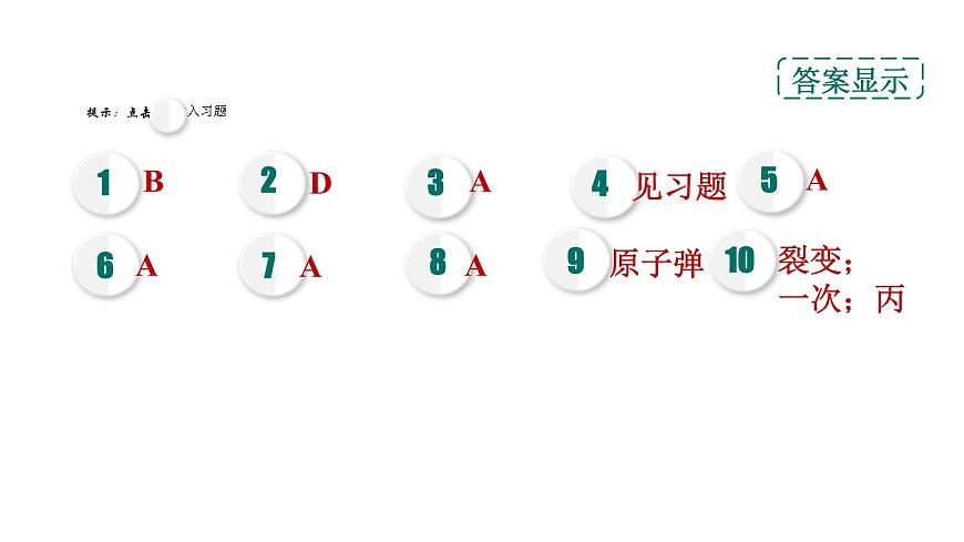 人教版九年級物理下冊22.2核能課件第2頁