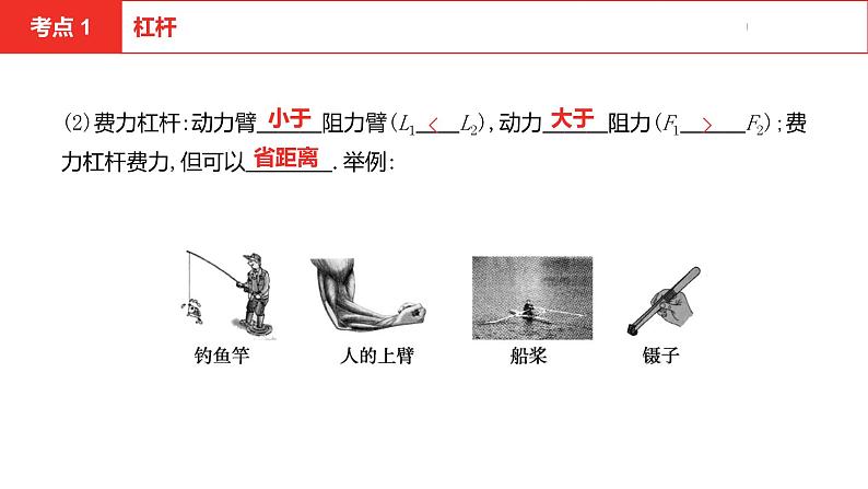 中考总复习物理(安徽)8-1第八讲 第一节简单机械课件第8页