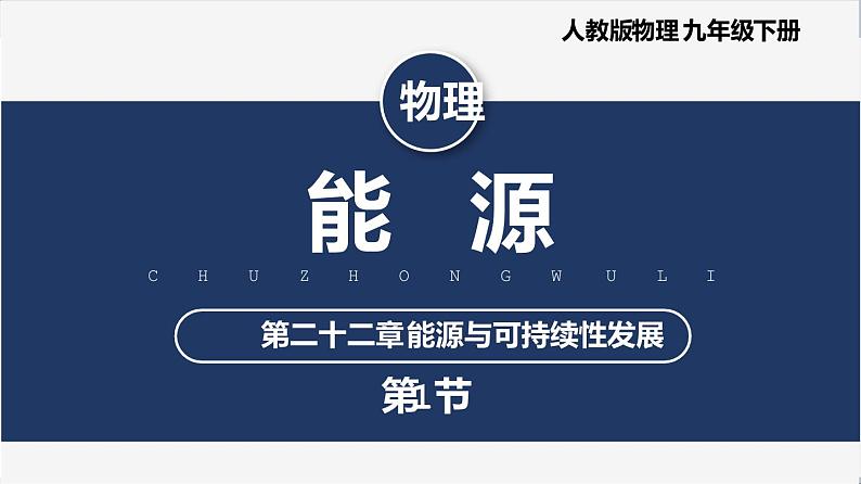 【人教版】九下物理 22.1 能源 (课件+视频)01
