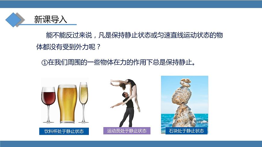人教版八年級物理下冊課件 8.2 二力平衡第2頁