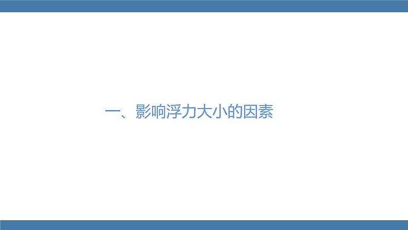 人教版八年级物理下册课件 10.1 浮力 第二课时第4页