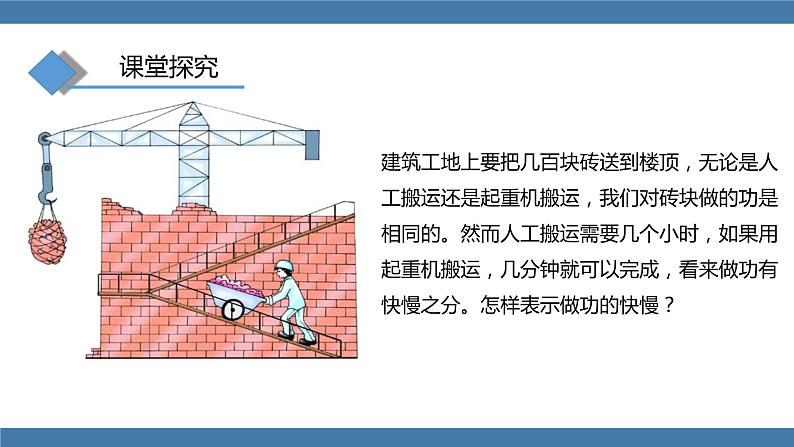人教版八年级物理下册课件 11.2 功率05