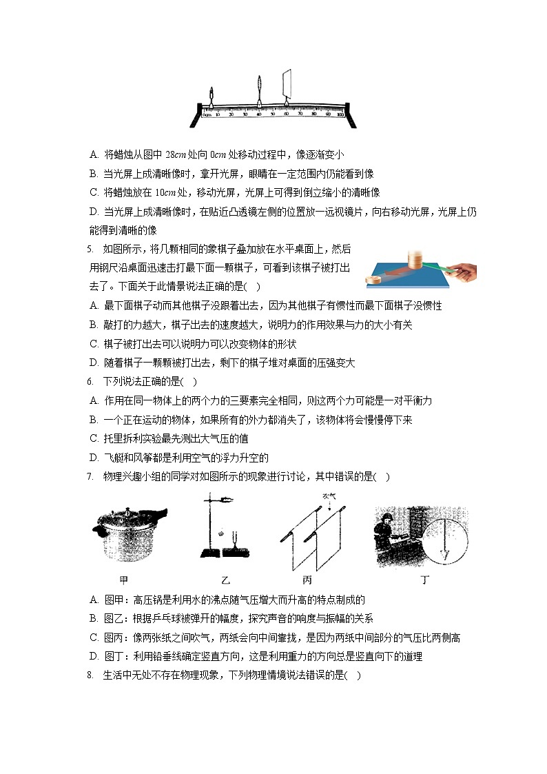 湖北省黄石市大冶市2019-2020学年八年级下学期期末物理试题02