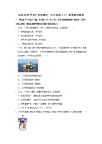 广东省惠州一中2022-2023学年九年级上学期期中物理试题