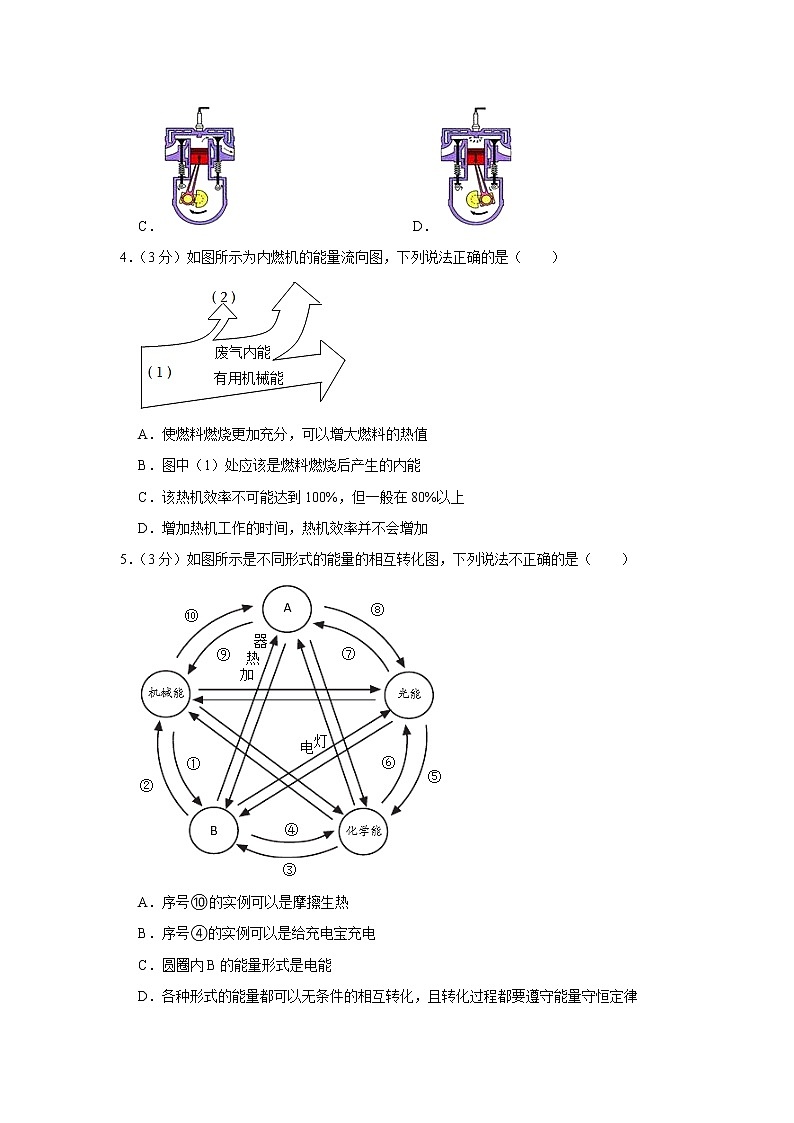 湖北省武漢市武昌區(qū)武珞路實(shí)驗(yàn)中學(xué)2022-2023學(xué)年九年級上學(xué)期期中物理試題第2頁