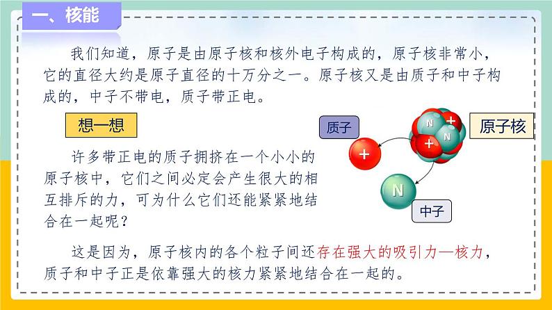 苏科版九下物理 18.2核能(课件+内嵌式实验视频)05