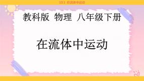 教科版八年级下册1 在流体中运动精品ppt课件