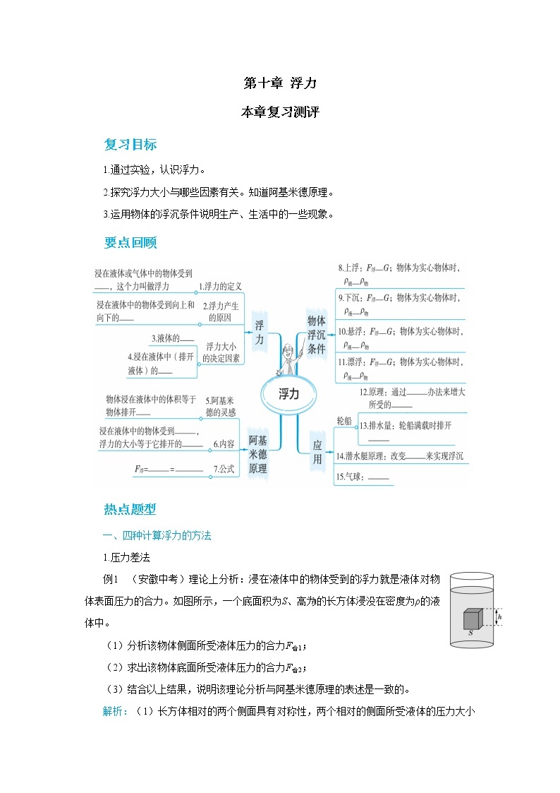 第十章本章复习测评（含答案）01