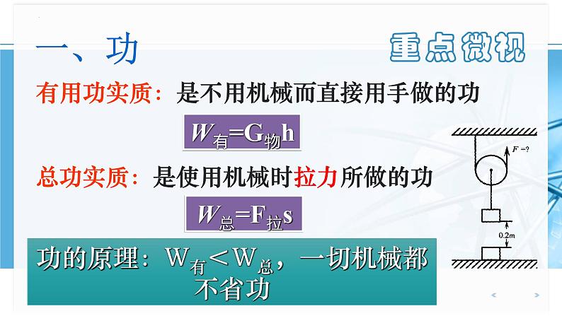 人教版八年级物理下册12.3机械效率(课件+教案+练习+视频素材)07
