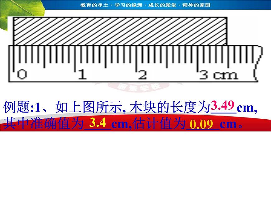 人教版物理中考總復(fù)習(xí)《機(jī)械運(yùn)動(dòng)》課件PPT第6頁(yè)