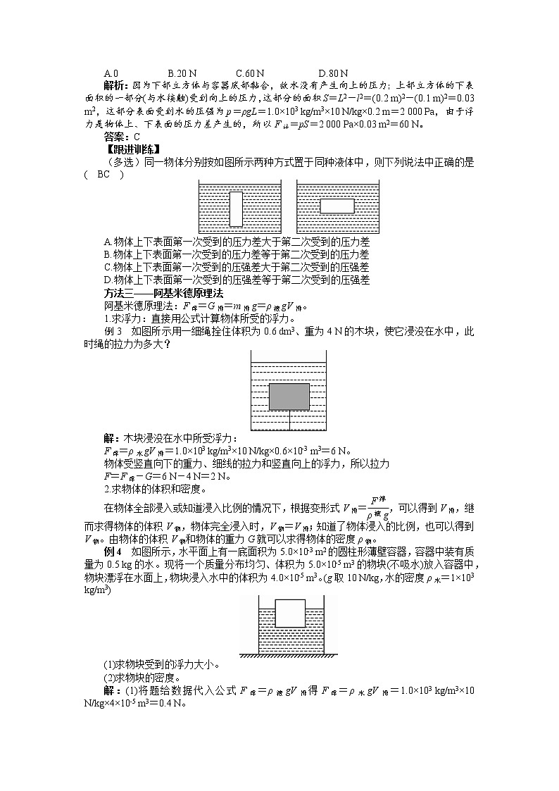 9.2.2 浮力的三种计算方法(教案)第2页