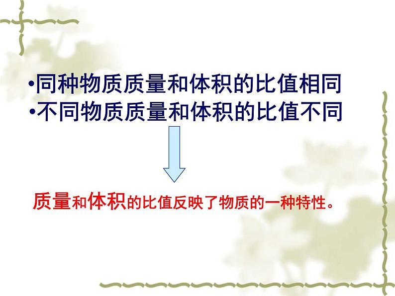 沪科版八年级物理:5.3 科学探究:物质的密度(课件+教案+学案+练习) (4份打包)07