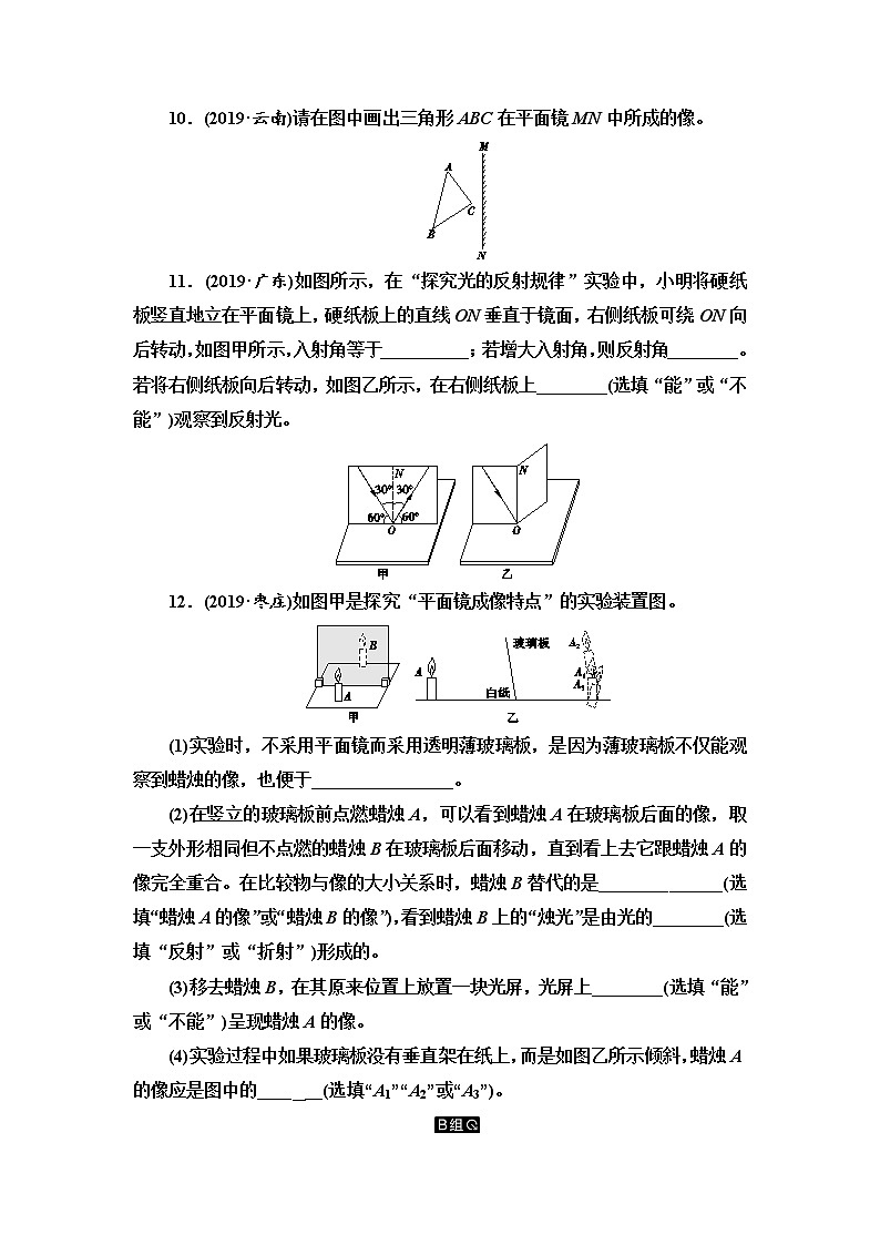 初中物理中考复习 第2单元 第1课时 光现象第3页
