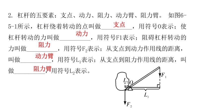 粤教沪科版八年级物理下册6-5探究杠杆的平衡条件课件06