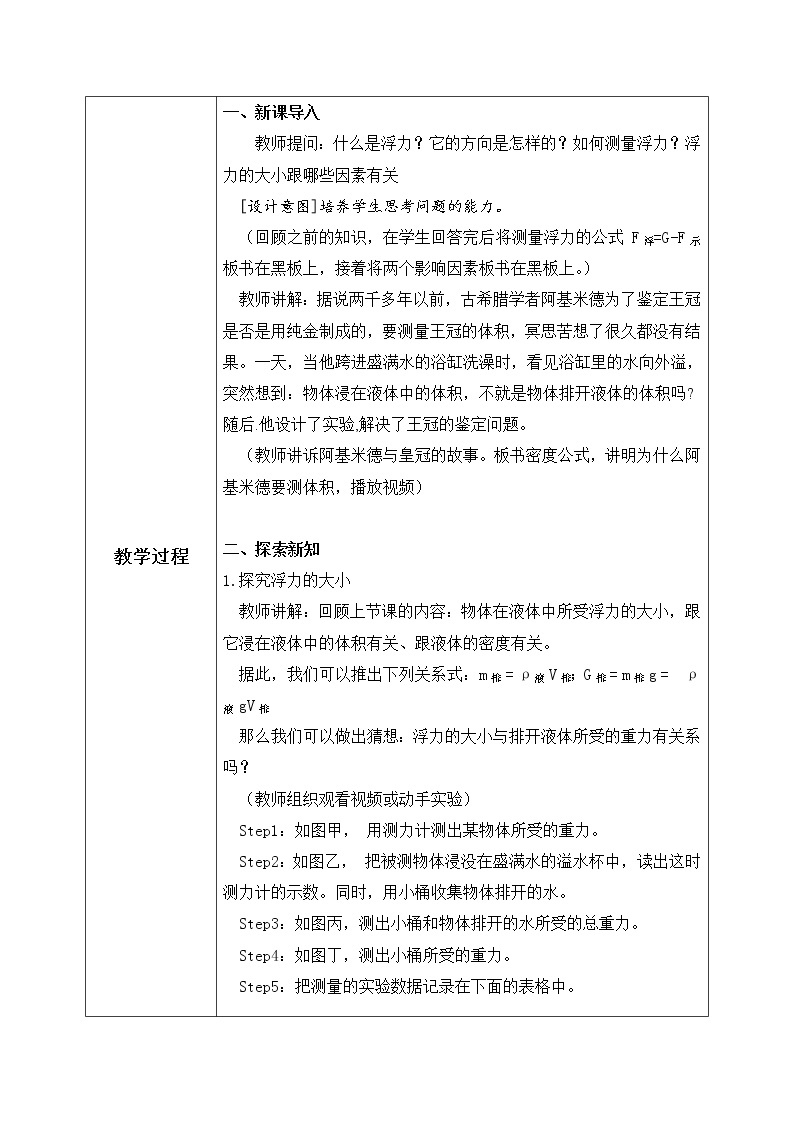 10.2 阿基米德原理 课件+素材 人教版八年级下册精品同步资料（送教案练习）02