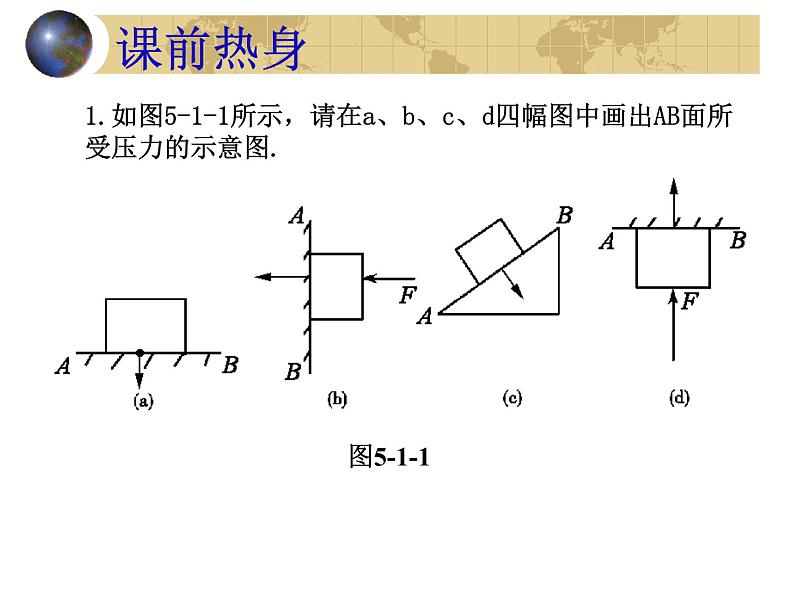 初中物理中考复习 压力和压强(物理中考复习课件)(510K)03