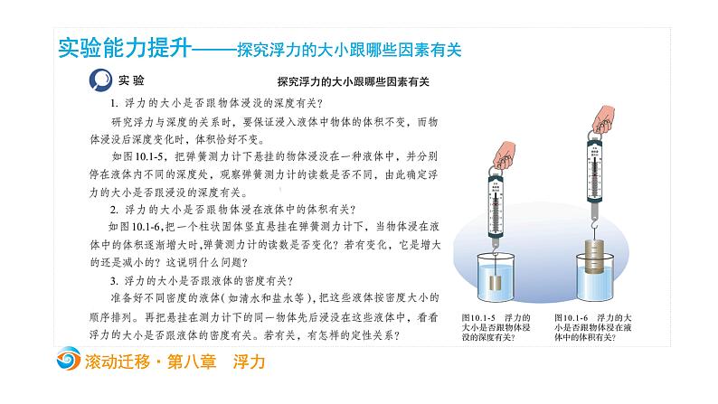 初中物理中考复习 中考物理大一轮滚动复习课件:第八章 浮力08
