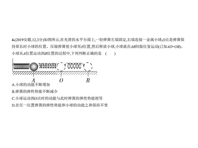 初中物理中考复习 专题十 机械能和内能课件PPT06