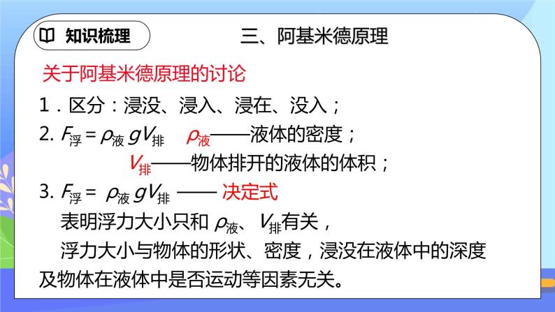 第十章《浮力》章末复习习题课ppt课件+教案+同步练习题（含参考答案与解析)07