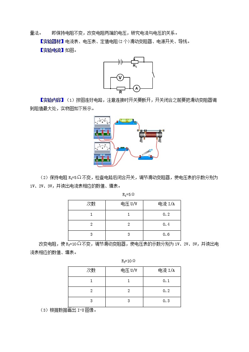 秘籍13  探究电路电流与电压和电阻关系(解析版)第2页
