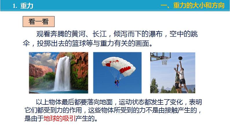 8.2+重力+力的示意图(课件)-苏科版八年级物理下册同步教学精美课件第7页
