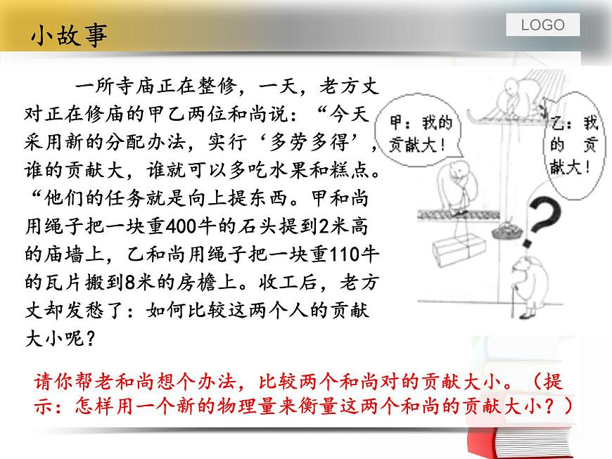滬教版(上海)物理八下 4.2.1 機(jī)械功 課件PPT第1頁(yè)