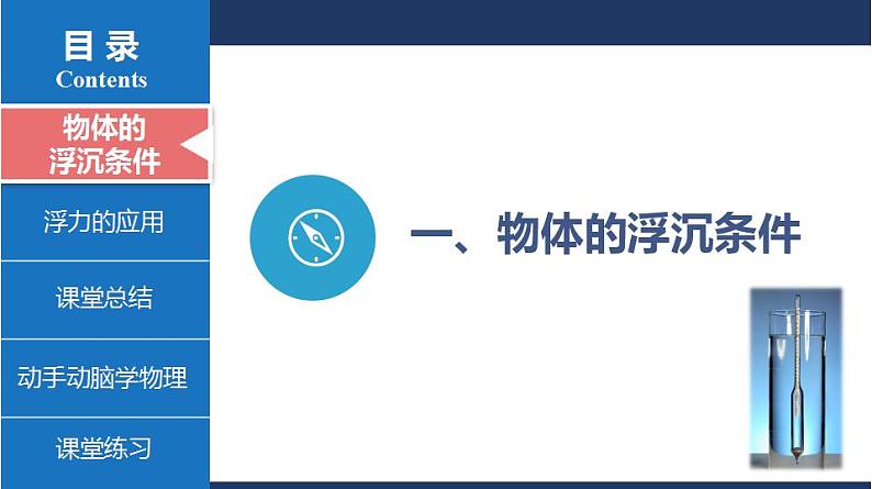 10.3+物体的浮沉条件及应用(教学课件) 第6页