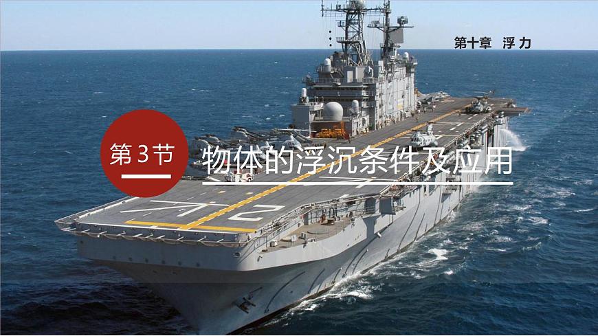 物體的浮沉條件及應(yīng)用第1頁(yè)
